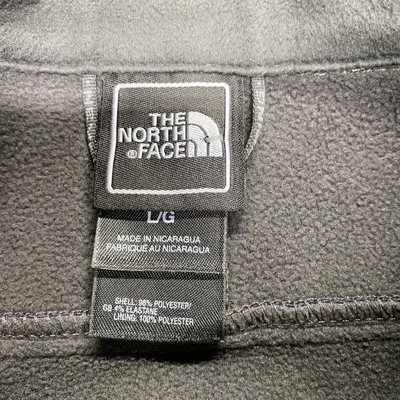 North Face Jacket Mens L Blue TNF Apex Softshell Outdoors Hiking Camping Active - Picture 4 of 9